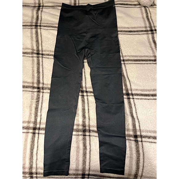 Gray High Rise/High Waisted Tummy Control Leggings - Picture 4 of 4